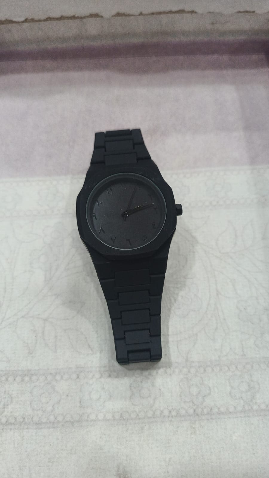 Full Black Aura Quartz Analog Watch – Lightweight Premium Design for Men & Boys (Without Box)