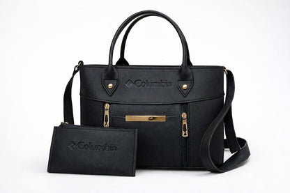 Luxe Signature 2-Piece Tote Handbag Set