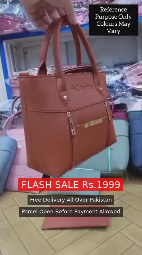 Luxe Signature 2-Piece Tote Handbag Set